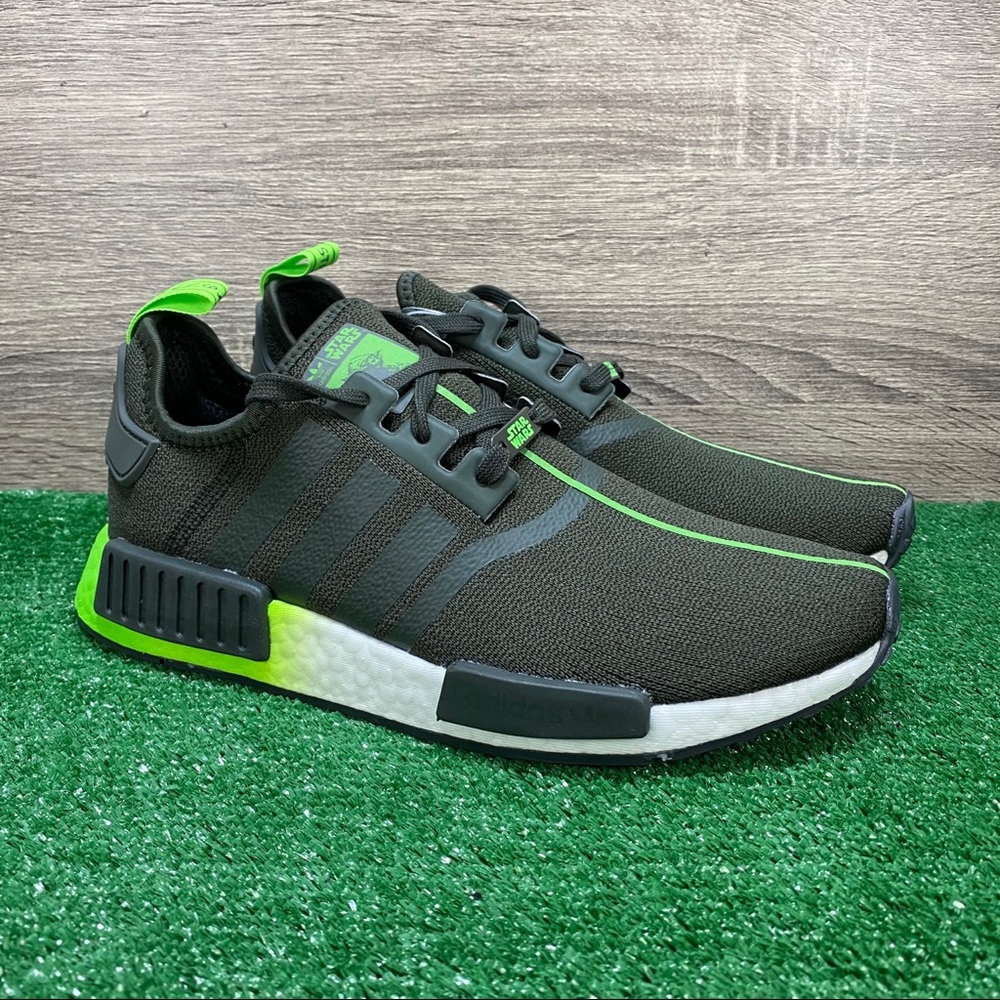 Adidas Star Wars NMD R1 Yoda Green Black Size 9.5